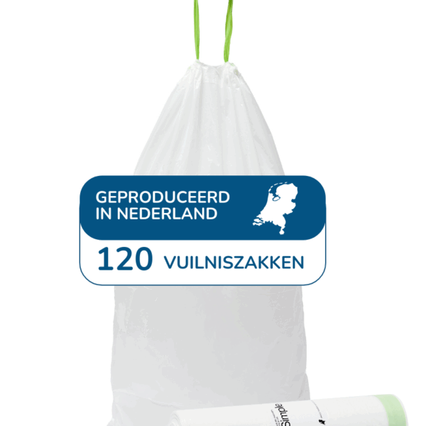 Simple Vuilniszakken 30 liter - 120 stuks - Geschikt voor Brabantia code O