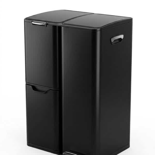 BinnenStyle SmartSort 60L Prullenbak 3 Vakken